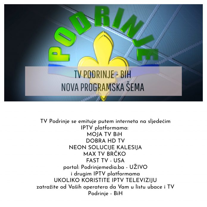 Televizija Podrinje od danas, 1. jula, starta sa boljom i još